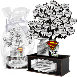 PREZENT NA DZIEŃ DZIADKA DLA PRADZIADKA PAMIĄTKA STATUETKA SERCE DRZEWKO