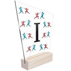 1 miejsce Statuetka sportowa nagroda szermierka fechtunek dla zawodnika