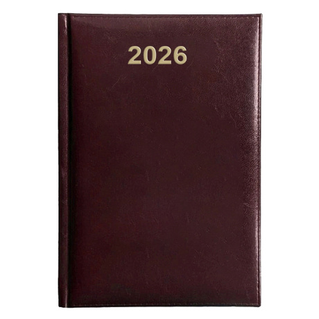 KALENDARZ KSIĄŻKOWY A5 dzienny 2026 ROK TERMINARZ PLANNER 