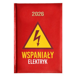 KALENDARZ KSIĄŻKOWY A5 dzienny 2026 TERMINARZ NOTATNIK