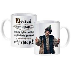 KUBEK JESTEŚ SWÓJ CHŁOP MÓJ PREZENT WALENTYNKI DZIEŃ CHŁOPAKA MĘŻCZYZNY