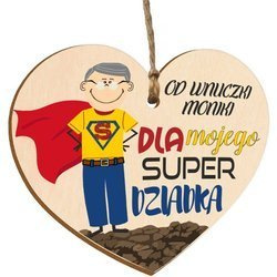 Dzień Babci Dziadka zawieszka do auta prezent upominek