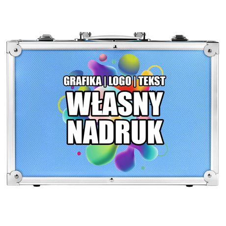 Zestaw Artystyczny do Malowania w Walizce dla Dziecka LOGO Z NADRUKIEM