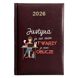 KALENDARZ KSIĄŻKOWY A5 dzienny 2026 ROK TERMINARZ NOTATNIK KSIĘGOWA