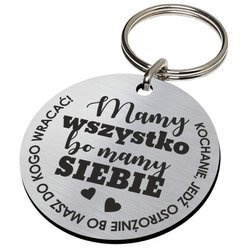 Prezent na Walentynki dla dziewczyny chłopaka NIEGO NIEJ BRELOK upominek