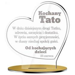 DZIEŃ TATY Ojca prezent UPOMINEK STATUETKA niej