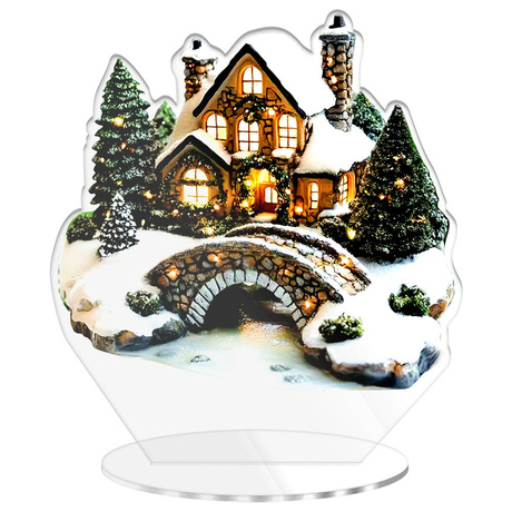 SZOPKA BOŻE NARODZENIE OZDOBA STROIK CHOINKA PREZENT NA ŚWIĘTA GWIAZDKĘ