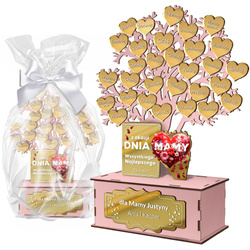 PAMIĄTKA PREZENT NA DZIEŃ MAMY DLA MAMY MATKI TEŚCIOWEJ KWIATKI DRZEWKO