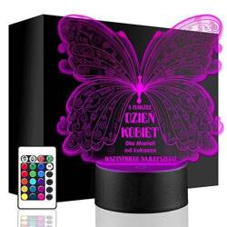 LAMPKA NOCNA LED prezent DZIEŃ KOBIET DZIEWCZYNY ŻONY KOBIETY KOLEŻANKI