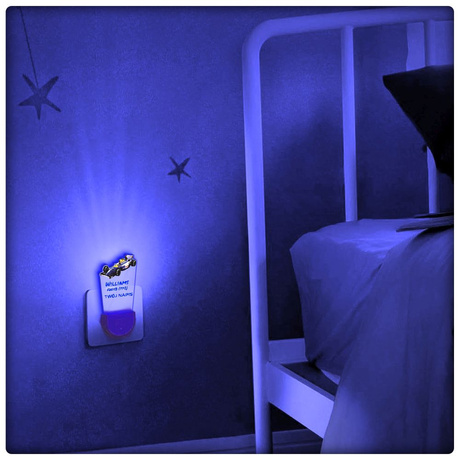 Lampka Nocna LED dla Dziecka Williams FW14B bolid kontaktu gniazdka CZUJNIK