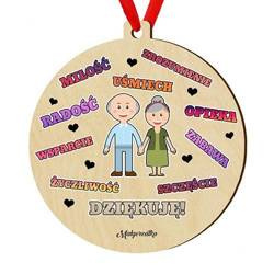 MEDAL DZIEŃ BABCI DZIADKA prezent upominek IMIĘ