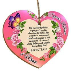 Zawieszka na Dzień Kobiet prezent upominek