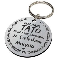 Dzień OJCA TATY prezent upominek brelok breloczek