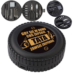 ZESTAW NARZĘDZI DLA TATY prezent na Dzień Ojca TATA 18-99 urodziny Święta