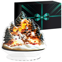 SZOPKA BOŻE NARODZENIE OZDOBA STROIK CHOINKA PREZENT NA ŚWIĘTA GWIAZDKĘ