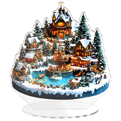 SZOPKA BOŻE NARODZENIE OZDOBA STROIK CHOINKA PREZENT NA ŚWIĘTA GWIAZDKĘ