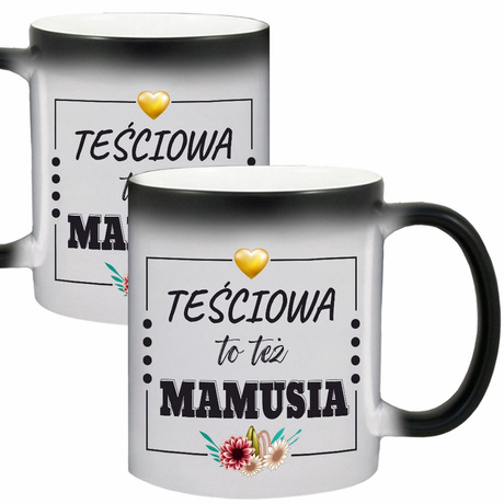 MAGICZNY KUBEK DZIEŃ MAMY MATKI PREZENT DLA TEŚCIOWEJ TEŚCIOWA MAMA