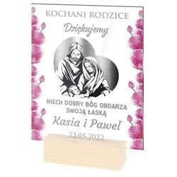 PODZIĘKOWANIE NA ŚLUB WESELE dla rodziców świadków