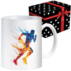 KUBEK SPORTOWY NAGRODA DLA BIEGACZA BIEGACZ BIEGI TURNIEJ ZAWODY