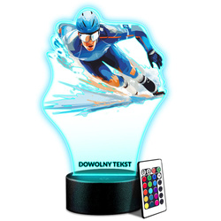 NAGRODA STATUETKA SPORTOWA DLA ŁYŻWIARZA ŁYŻWIARSTWO SZYBKIE SHORT TRACK