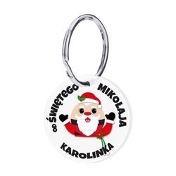 Brelok prezent na mikołaja przedszkolaka ucznia P