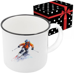 KUBEK SPORTOWY NAGRODA DLA NARCIARZA NARCIARSTWO NARCIARZ