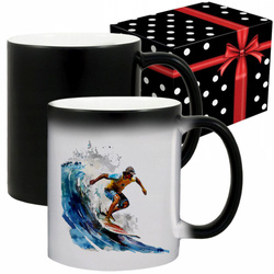 KUBEK SPORTOWY NAGRODA DLA SURFERA SURFER SURFING FALA MORZE REGATY