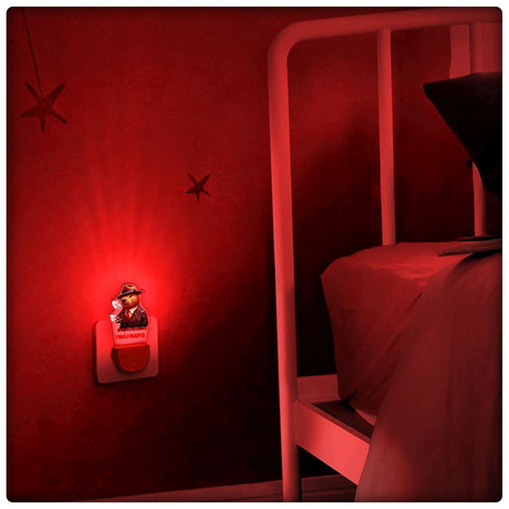 Lampka Nocna LED dla Dziecka BOBRITO BANDITO BÓBR kontaktu gniazdka CZUJNIK