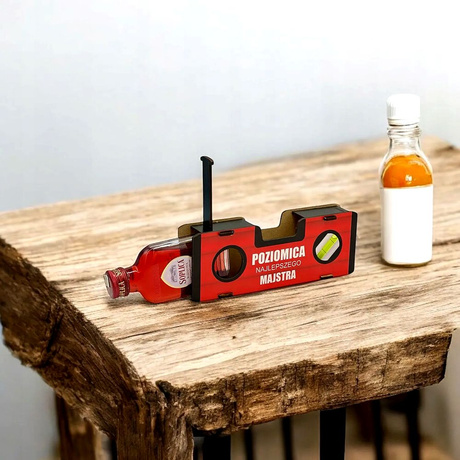 POZIOMICA DLA NAJLEPSZEGO MAJSTRA śmieszny Prezent na 18 20 30 40 URODZINY