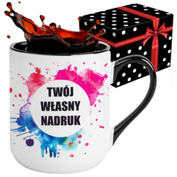 KUBEK FOTO LOGO FIRMOWE PREZENT Z WŁASNYM NADRUKIEM ZDJĘCIE URODZINY NAPISY