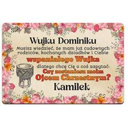 PROŚBA CZY ZOSTANIESZ CHRZESTNYM CHRZESTNĄ