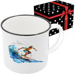 KUBEK SPORTOWY NAGRODA DLA SURFERA SURFER SURFING FALA MORZE REGATY