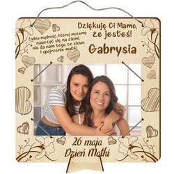 Prezent na Dzień Mamy ramka na zdjęcie życzenia