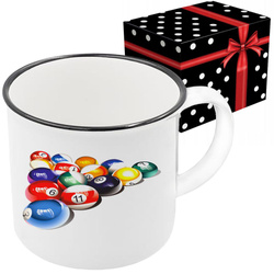 KUBEK SPORTOWY NAGRODA DLA GRACZA ZAWODY W BILARD BILARDZISTA BILE