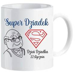 PREZENT NA DZIEŃ BABCI DZIADKA UPOMINEK KUBEK