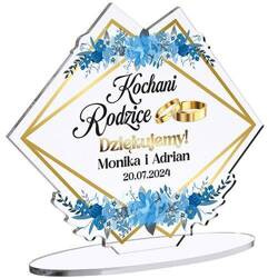 PODZIĘKOWANIE DLA RODZICÓW na ślub wesele prezent