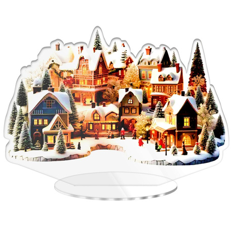 SZOPKA BOŻE NARODZENIE OZDOBA STROIK CHOINKA PREZENT NA ŚWIĘTA GWIAZDKĘ