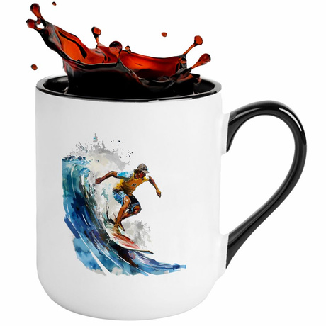 KUBEK SPORTOWY NAGRODA DLA SURFERA SURFER SURFING FALA MORZE REGATY