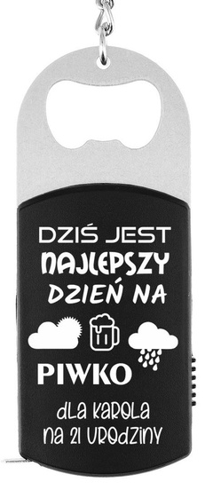 Prezent na urodziny upominek brelok do kluczy