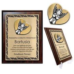 PAMIĄTKA CHRZTU ŚWIĘTEGO OBRAZEK 3D obraz prezent