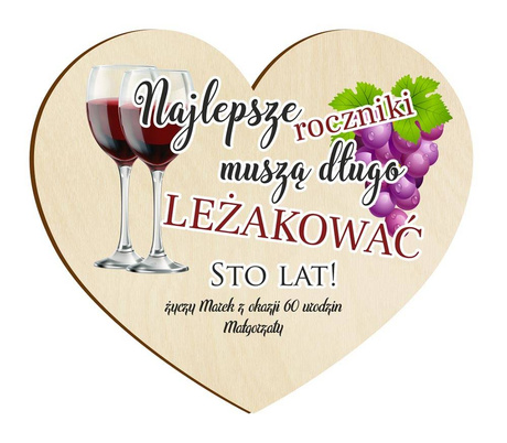 Prezent na urodziny upominek magnes