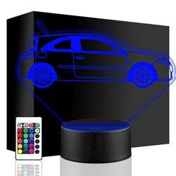 LAMPKA NOCNA LED AUTO AUTKO SAMOCHÓD RENAULT MEGANE II 2 prezent URODZINY