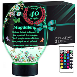 Prezent NA URODZINY 20 30 40 50 60 70 80 dla mamy siostry koleżanki babci