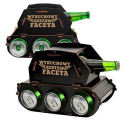 WYJĄTKOWY PREZENT dla faceta na Dzień Chłopaka – Czołg na Piwo z Grawerem