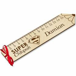 PREZENT DZIEŃ CHŁOPAKA UPOMINEK LINIJKA ZAKŁADKA