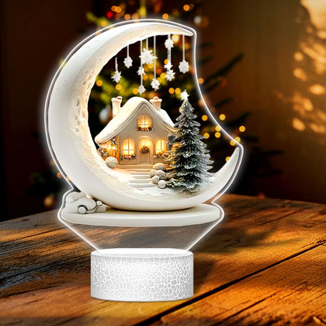 LAMPKA NOCNA LED 3D SZOPKA BOŻE NARODZENIE prezent dla dziecka NA ŚWIĘTA