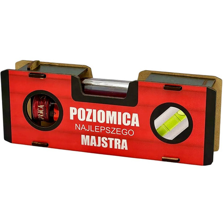 POZIOMICA DLA NAJLEPSZEGO MAJSTRA śmieszny Prezent na 18 20 30 40 URODZINY