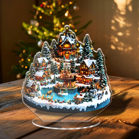 SZOPKA BOŻE NARODZENIE OZDOBA STROIK CHOINKA PREZENT NA ŚWIĘTA GWIAZDKĘ