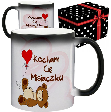 MAGICZNY KUBEK TERMICZNY PREZENT NA WALENTYNKI ROCZNICĘ DLA ZAKOCHANYCH