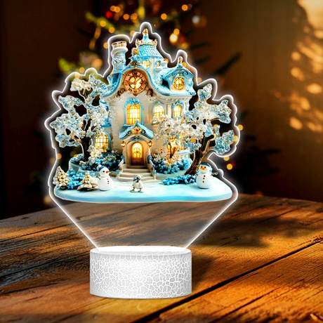 LAMPKA NOCNA LED 3D SZOPKA BOŻE NARODZENIE prezent dla dziecka NA ŚWIĘTA